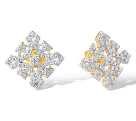 14KYW Earrings Diamond (E320924DIA14KYW)