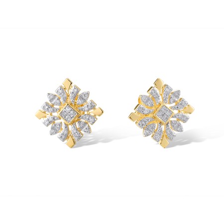 14KYW Earrings Diamond (E320926DIA14KYW)