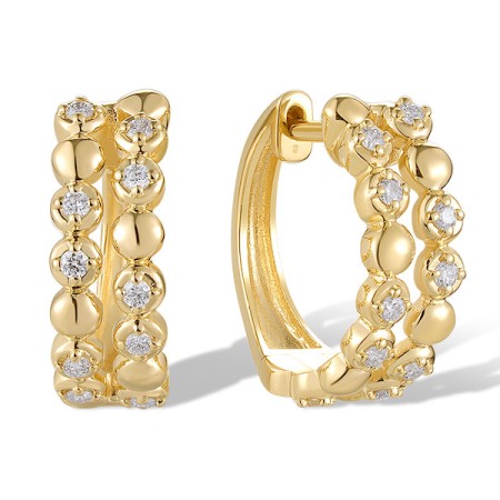 14KY Earrings Diamond (E321160DIA14KY)