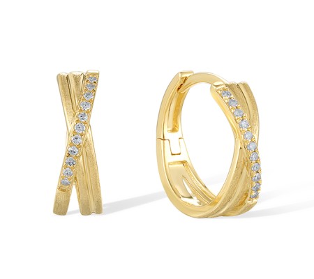 14KY Earrings Diamond (E321208DIA14KY)