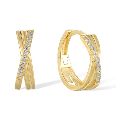 14KY Earrings Diamond (E321208DIA14KY)