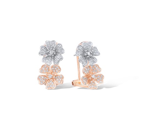 14RTT Earrings Diamond (E321662DIA14RTT)