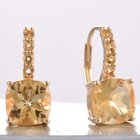 14KY Earrings Citrine (E321747CIT14KY)