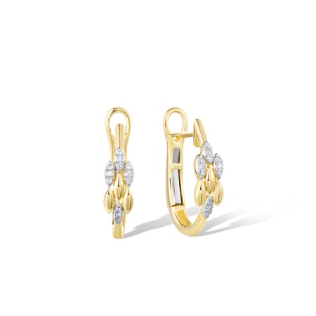 14KYW Earrings Diamond (E322069DIA14KYW)