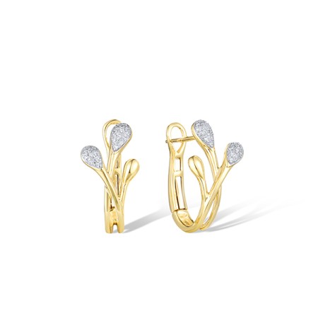 14KYW Earrings Diamond (E322073DIA14KYW)