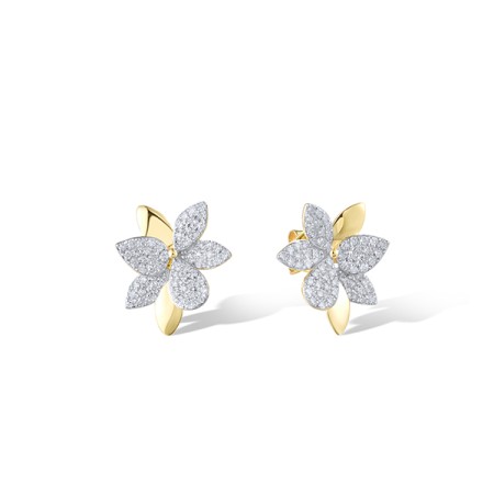 14KYW Earrings Diamond (E322105DIA14KYW)