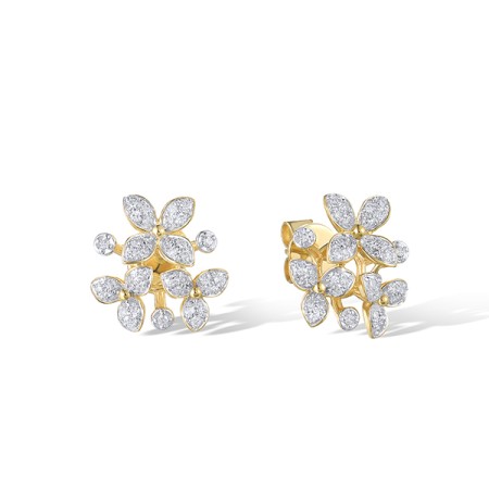 14KYW Earrings Diamond (E322131DIA14KYW)