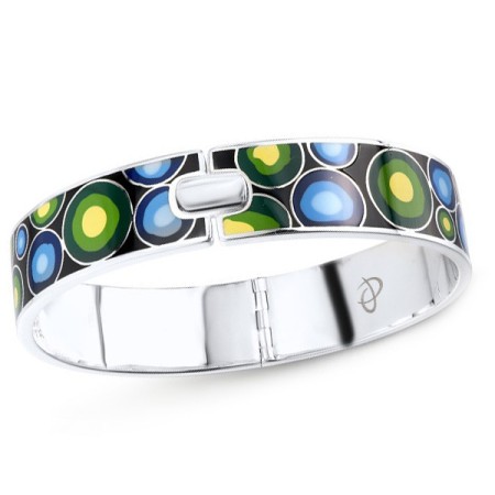 Sterling Silver Bangle Enamel (G303605ENA2SL925)