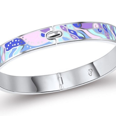Sterling Silver Bangle Enamel (G305110ENASL925)