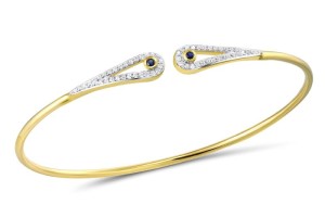 10KYW Bangle Created Sapphire,Created white sapphire (G310557CSW10KYW)
