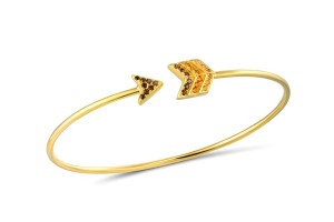 10KY Bangle Citrine,Smoky Quartz (G310568QCT10KY)