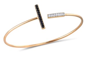 10KRWB Bangle Black Sapphire,White Sapphire (G310569BSW10KRWB)