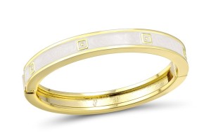 Zinc w/ YellowPlating Bangle Enamel (G312521ENA1ZIY)