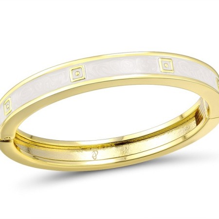 Zinc w/ YellowPlating Bangle Enamel (G312521ENA1ZIY)