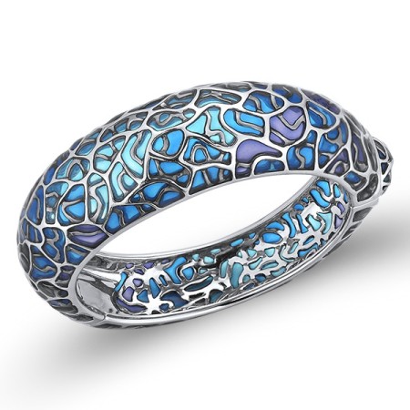 Sterling Silver Bangle Enamel (G314463ENASL925)
