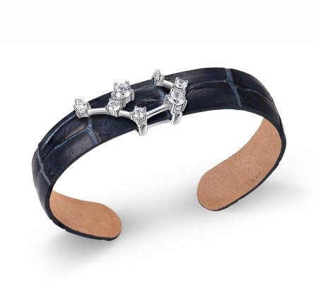 Sterling Silver Bangle White Cubic Zirconia (G316876-UWCZSL925)