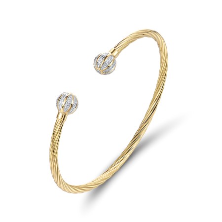 18KYW Bangle Diamond (G322238DIA18KYW)