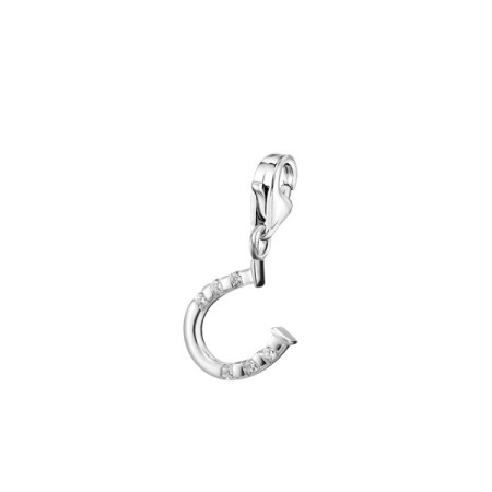 Sterling Silver Charms White Cubic Zirconia (H303132WCZSL925)