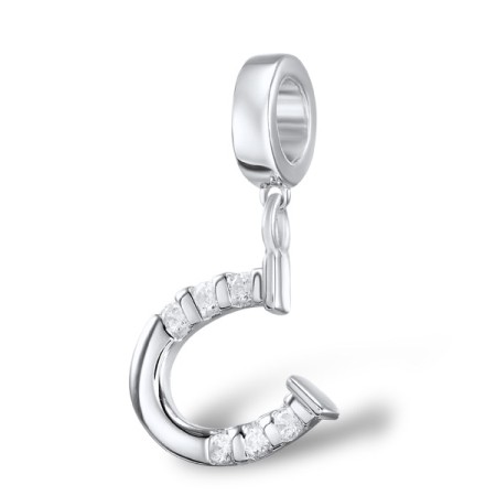 Sterling Silver Charms White Cubic Zirconia (H305220WCZSL925)
