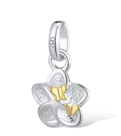 Sterling Silver w/ IONIC YELLOW PLATING Charms  (H310864NILSP925)