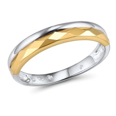 14TT Mens Ring Diamond (M306013DIA14TT-9)