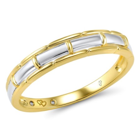 14TT Mens Ring Diamond (M306015DIA14TT-9)