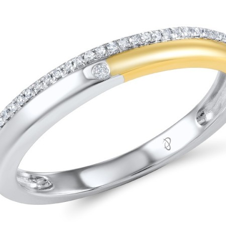 18TT Mens Ring Diamond (M600111DIA18TT)