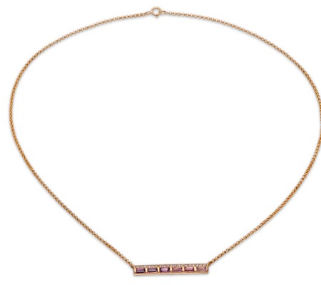 10KR Necklace Amethyst,White Topaz (N309122AWT10KR)