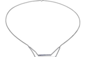 10KW Necklace Blue Sapphire,Diamond (N309129SAP10KW)