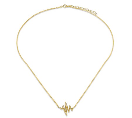 10KY Necklace Created white sapphire (N309364CWS10KY)