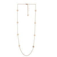 Brass w/ Rose Gold Plating Necklace Enamel (N311258EA1BRR)