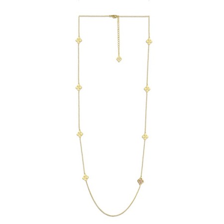 Brass w/ Yellow Gold Plating Necklace Enamel (N311258EA1BRY)