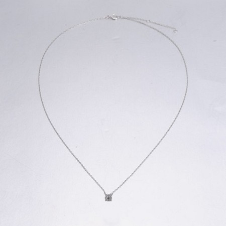 Sterling Silver Necklace White Cubic Zirconia (N312470AWCZSL925)