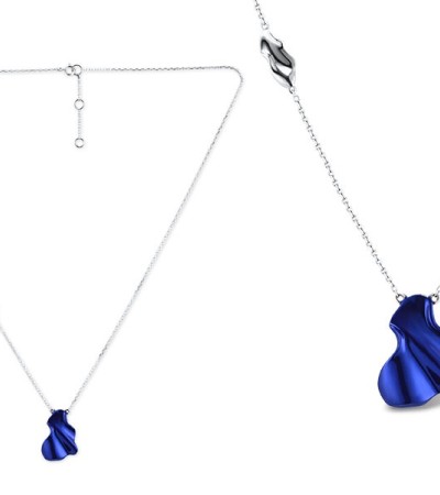 9KWw/ Blue e-coating Necklace  (N315390NIL9WAU)
