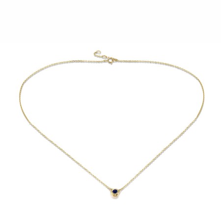 14KY Necklace Blue Sapphire (N318216SAP14KY)