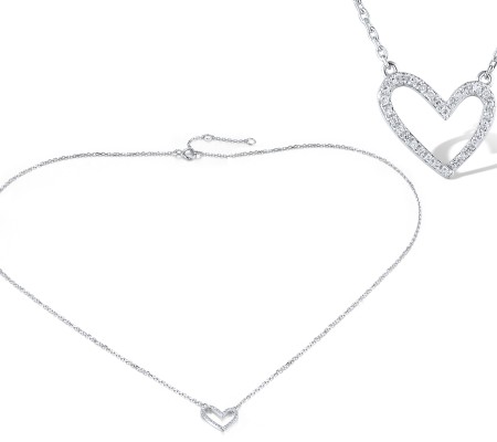14KW Necklace Diamond (N319393DIA14KW)