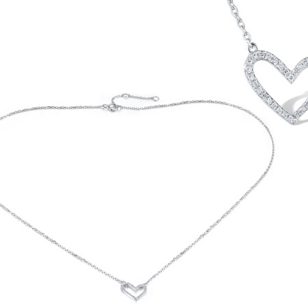 14KW Necklace Diamond (N319393DIA14KW)
