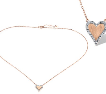 14KRW Necklace Diamond (N319396DIA14KRW)