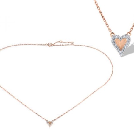 14KRW Necklace Diamond (N319397DIA14KRW)