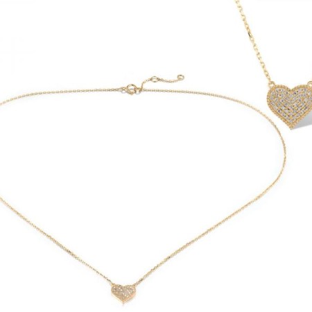 14KY Necklace Diamond (N319398DIA14KY)