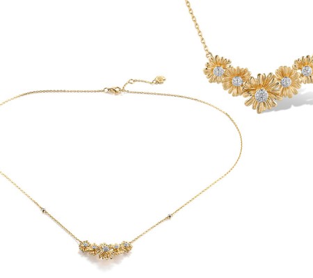 14KYW Necklace Diamond (N319596DIA14KYW)