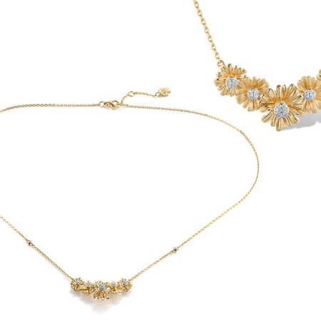 14KYW Necklace Diamond (N319596DIA14KYW)