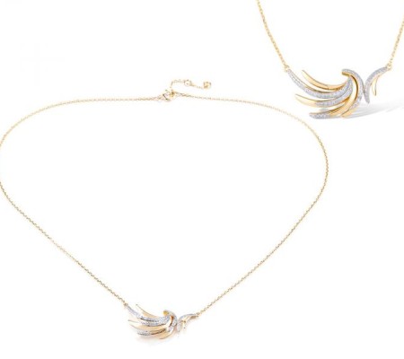 14KYW Necklace Diamond (N319762DIA14KYW)