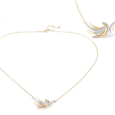 14KYW Necklace Diamond (N319762DIA14KYW)