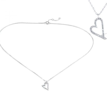 14KW Necklace Diamond (N319850DIA14KW)