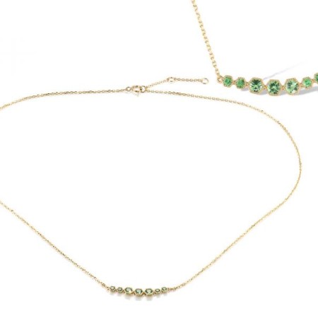 14KY Necklace Green Garnet (N319853GNG14KY)