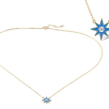 14TT Necklace Diamond,Enamel (N319883ENA14TT)