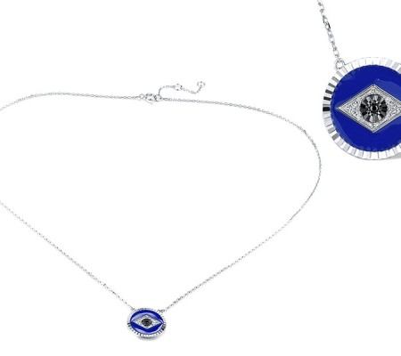 14KWB Necklace Black Diamond,Diamond,Enamel (N319889ENA14KWB)