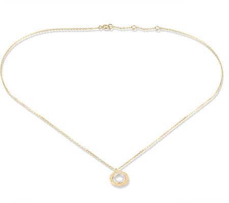 14KYW Necklace Diamond (N319972ADIA14KYW)