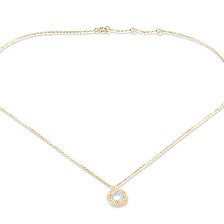14KYW Necklace Diamond (N319972ADIA14KYW)